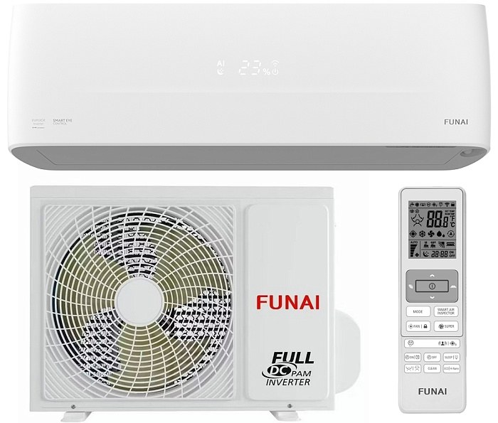 Настенный кондиционер FUNAI RAC-I-EU25HP.D01