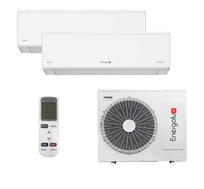 Мульти сплит система Energolux ESAS07M3х2/ESAM14M2_AR2 на 2 комнаты (20+20 кв.м.) Geneva