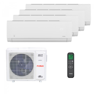 Мульти сплит система FUNAI RAM-I-SG25HP.W03х4/RAM-I-4OK85HP.01/U