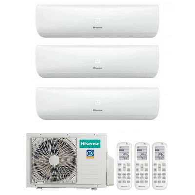 Мульти сплит система Hisense AMS-09UW4RMRKB00х3/AMW3-24U4RJC