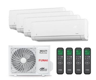 Мульти сплит система FUNAI RAM-I-SG25HP.W03х4/RAM-I-4OK105HP.01/U