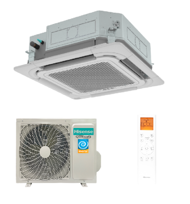 Кассетный кондиционер Hisense AUC-18HR4RCC2/PE-QEA/LD/AUW-18H4RS2