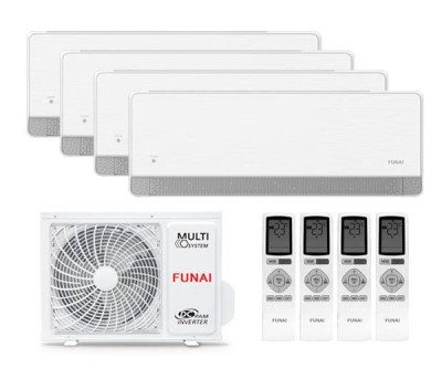 Мульти сплит система FUNAI RAM-I-KMS25HP.W01/Sх4/RAM-I-4OK85HP.01/U